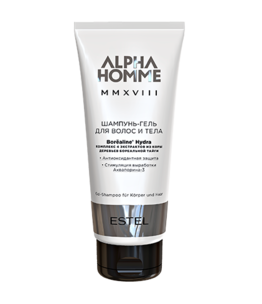 Шампунь-гель для волос и тела ALPHA HOMME MMXVIII